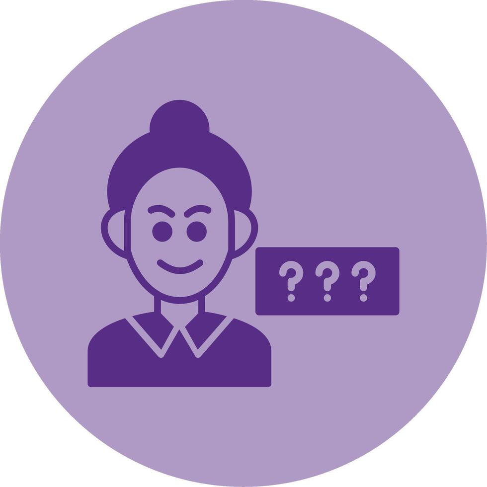 Parkinson Dual Tone Circle Icon vector