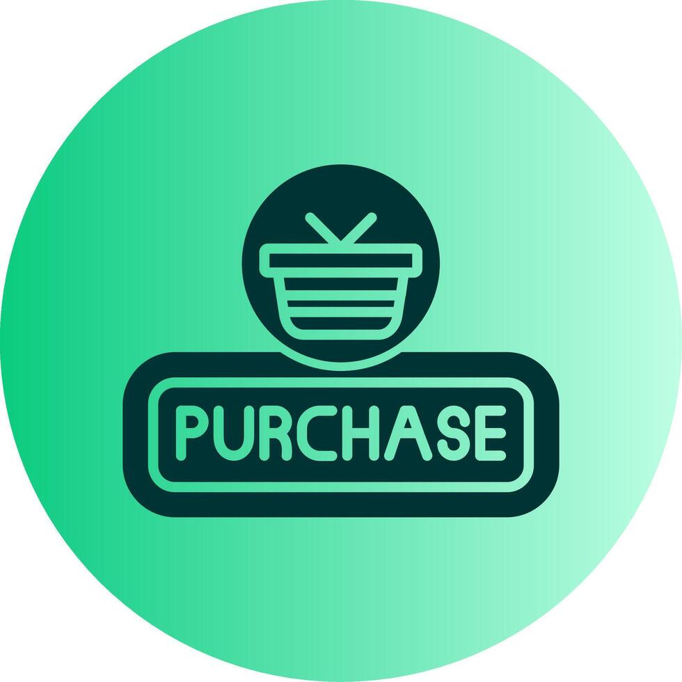 Purchase Dual Tone Gradient Circle Icon vector