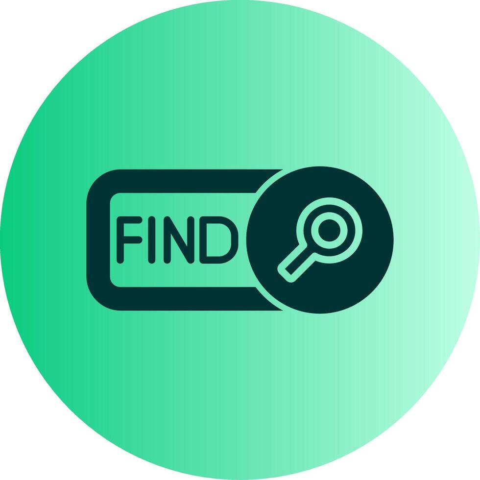 Find Dual Tone Gradient Circle Icon vector