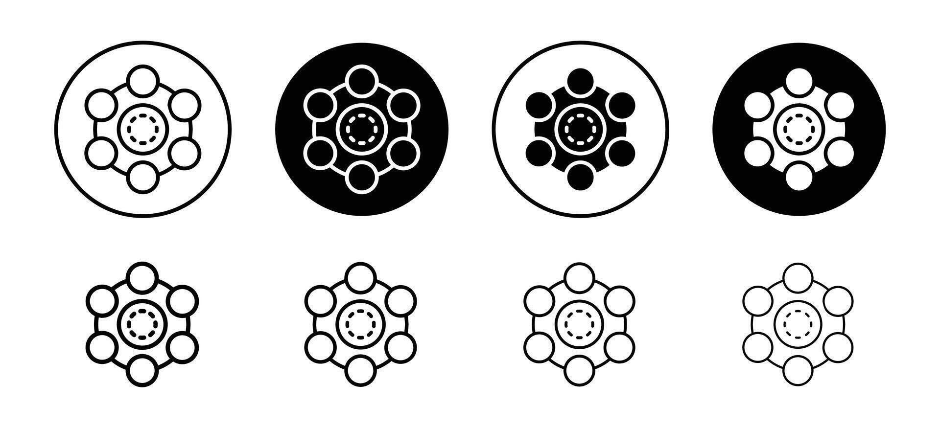 Antioxidant rich food icon vector