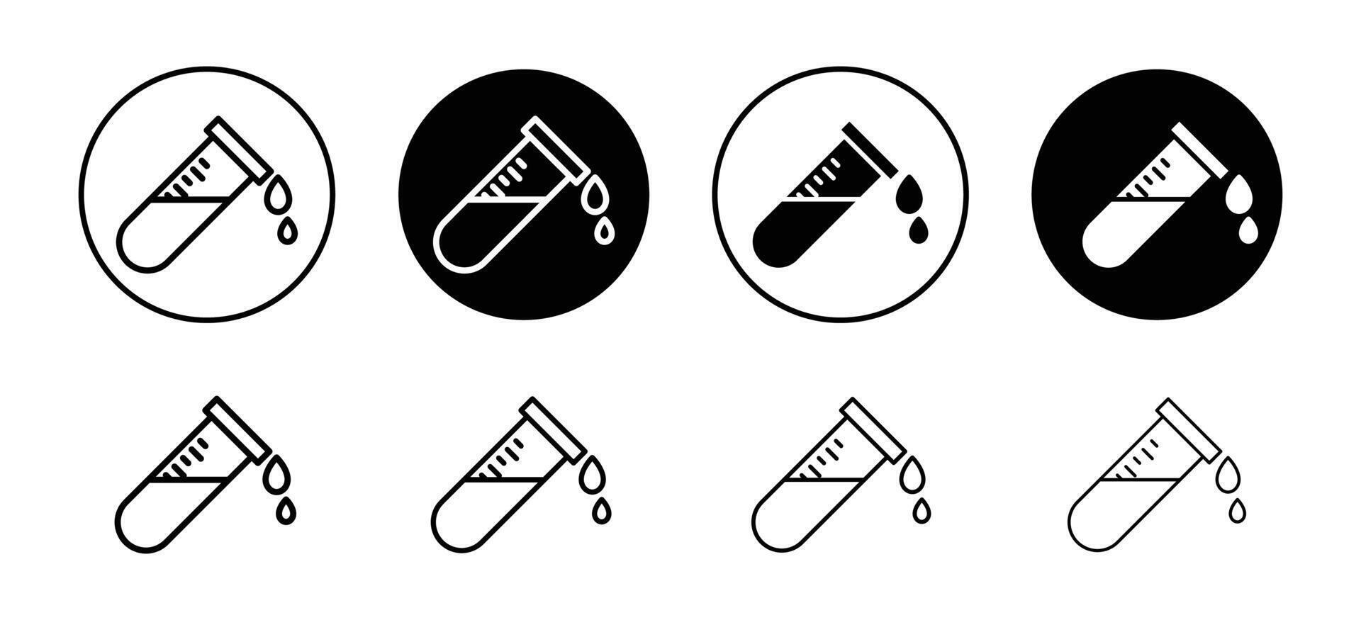 Sample icon set collection. Sample Outline flat Icon. vector