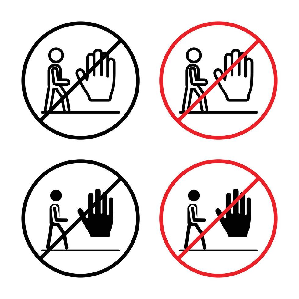 Do Not Enter Sign for Restricted Areas, Safety Notices, and Traffic Regulations vector