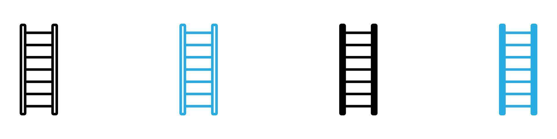 Ladder Icon Ideal for Construction and DIY Projects vector