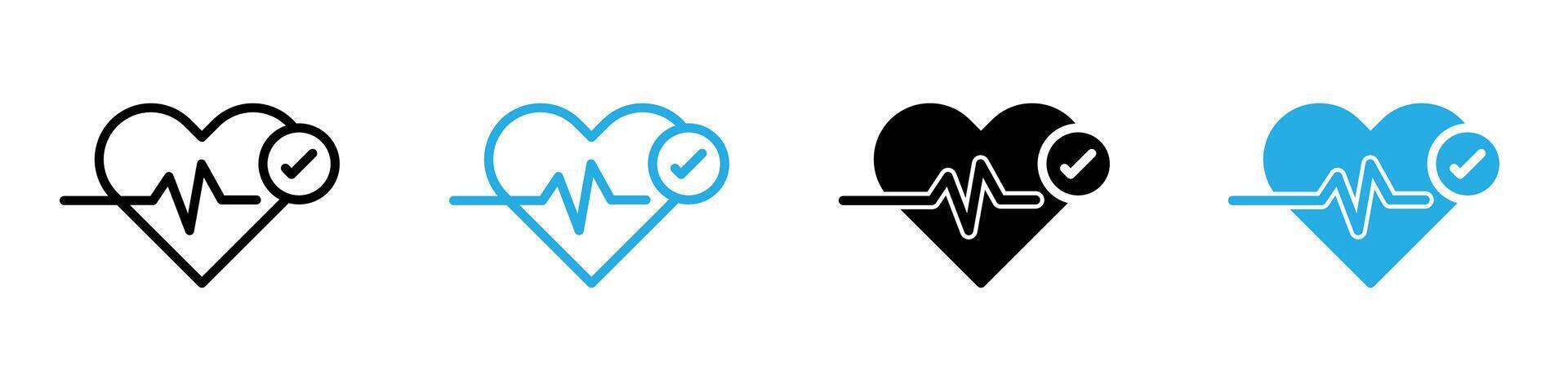 Good Health Icon Perfect for Wellness and Medical Illustrations vector