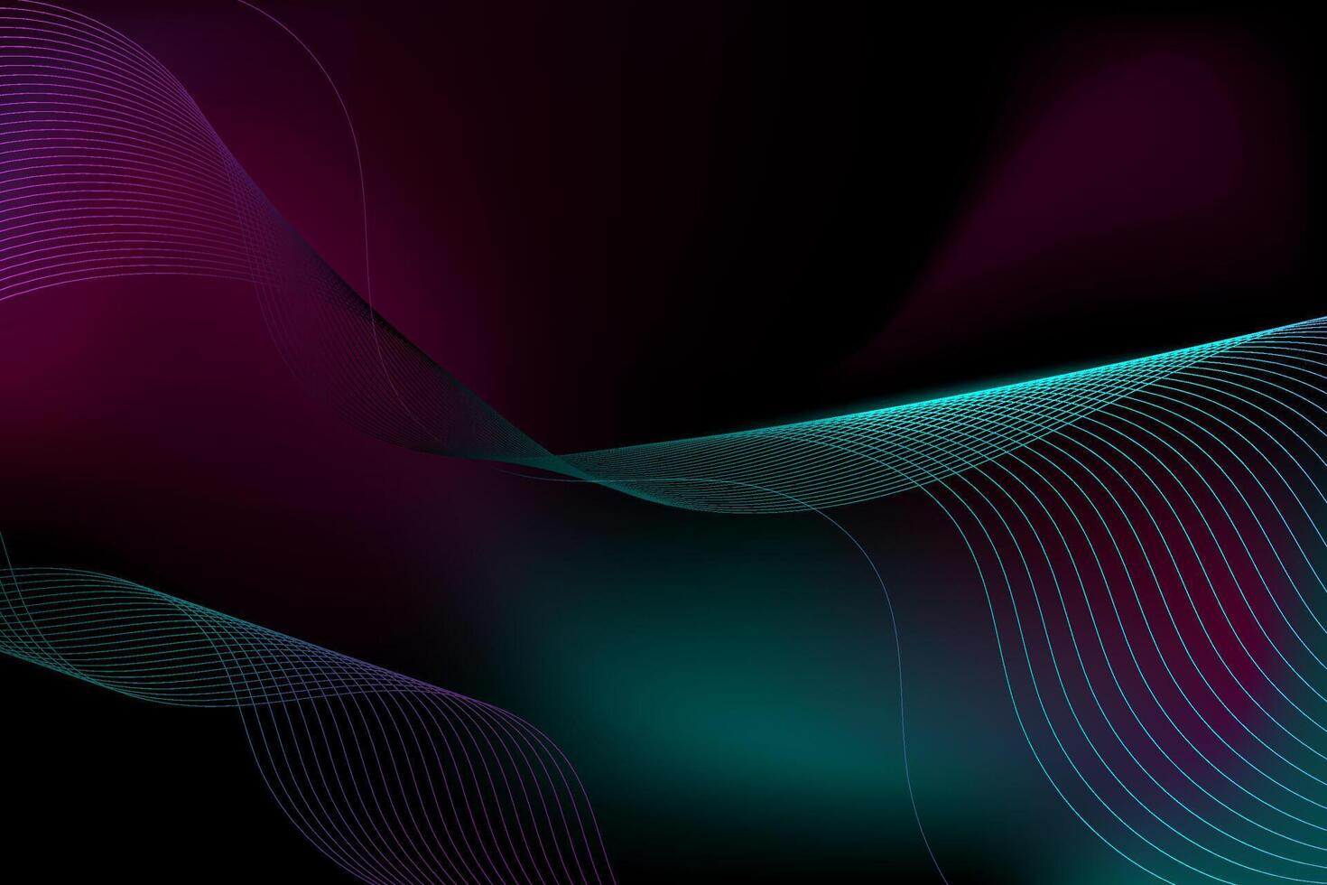Wave line pattern background. future, digital, technology, science design elements vector
