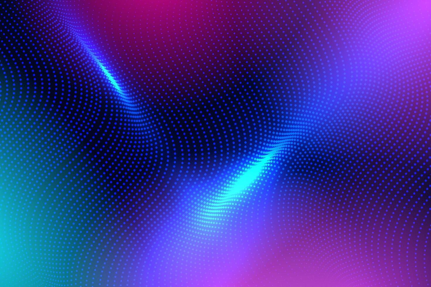 Wave point pattern background. future, digital, technology, science design elements vector