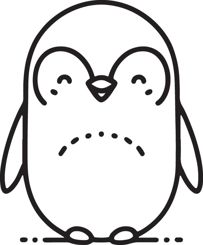 Cute Cartoon Animal Doodle playful and minimal vector