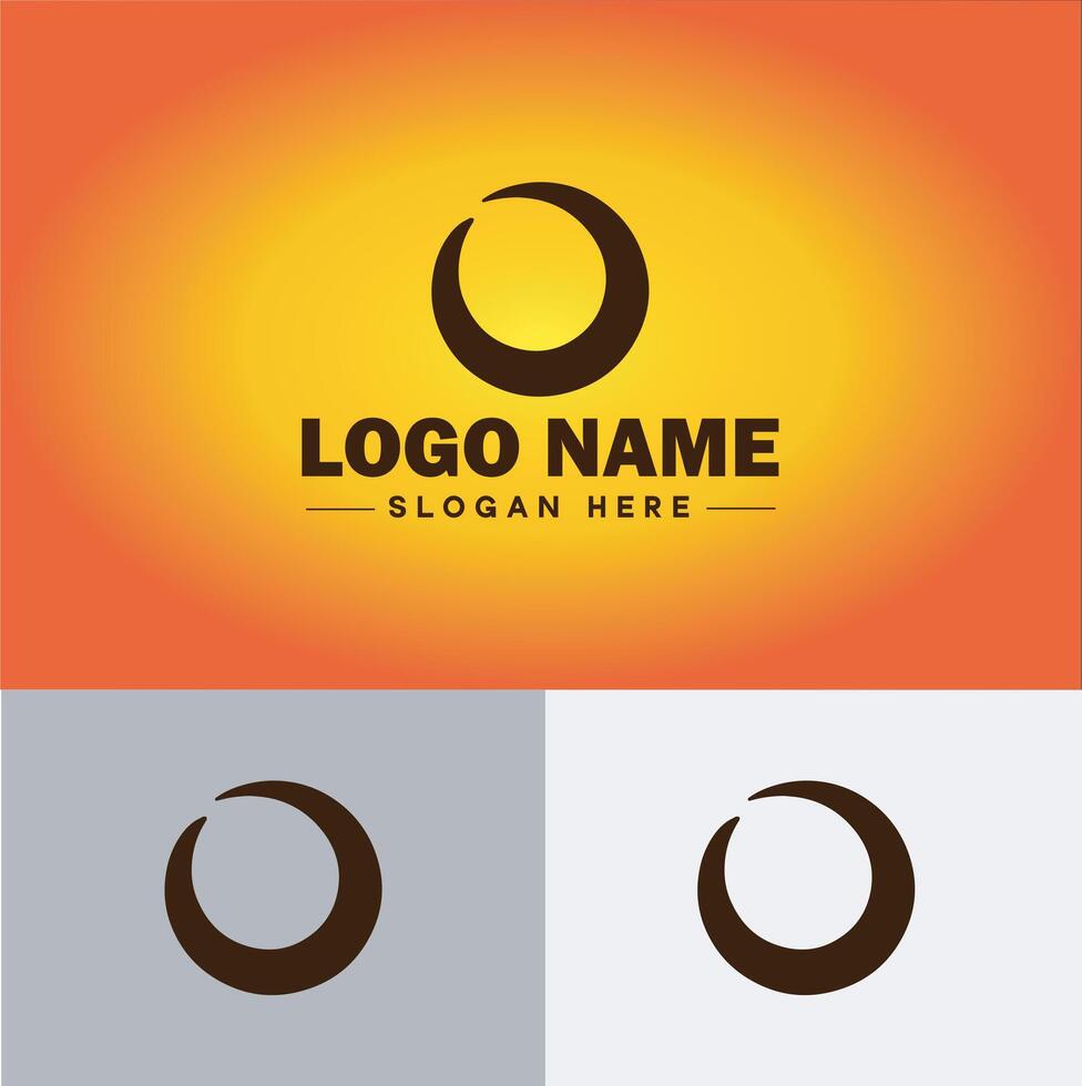 Moon logo icon for business brand app icon stars Moon Night bed logo template vector