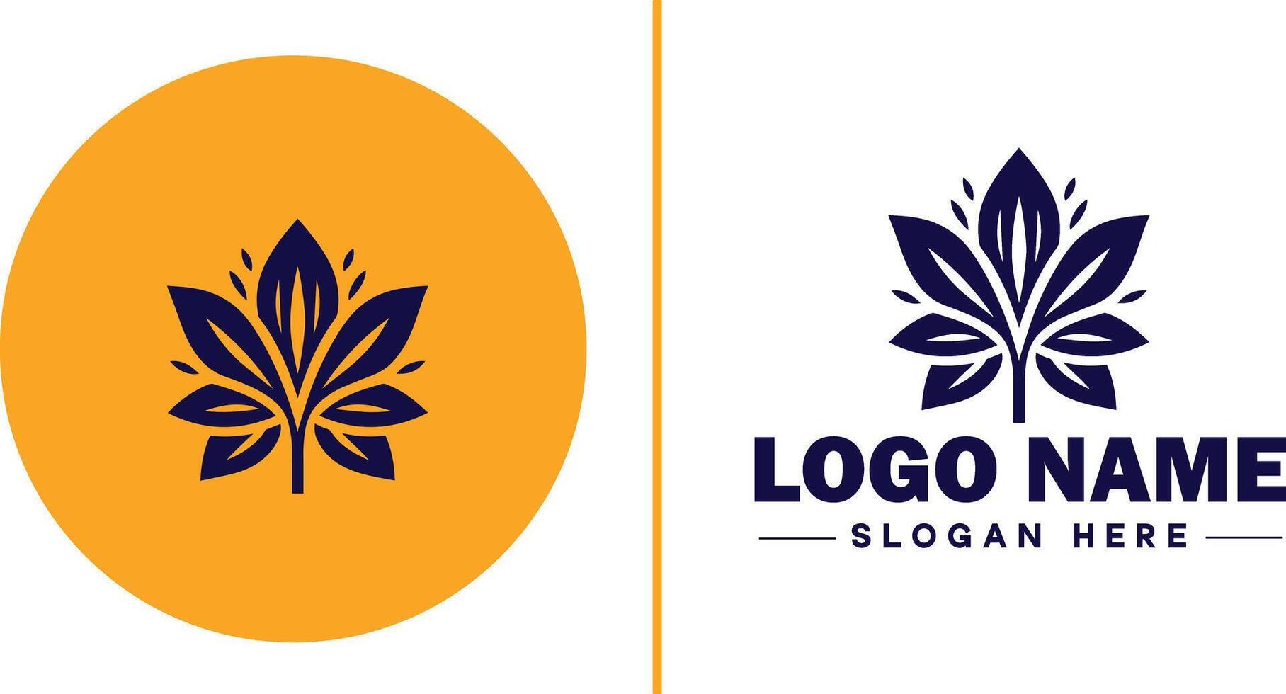 Sunflower logo icon for business brand app icon beautiful fashion sunflower logo template vector