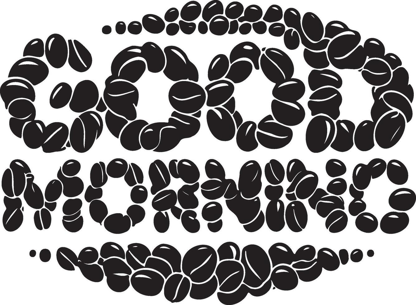 Coffee Cup and Beans Caffeine, Brew, Cup, Beans, Aroma, Hot, Drink, Roasted, Cafe vector