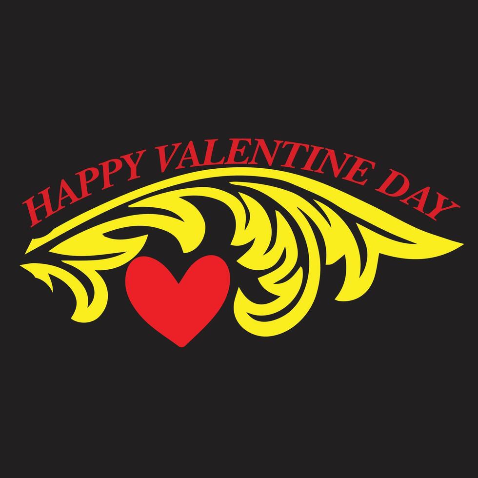 Happy Valentine day free design vector