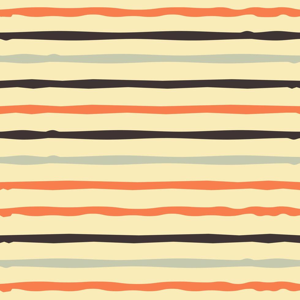 Seamless pattern with grunge horizontal stripes. Grunge texture with brush strokes. Designs for fabric, wallpaper, border, wrapping paper. vector