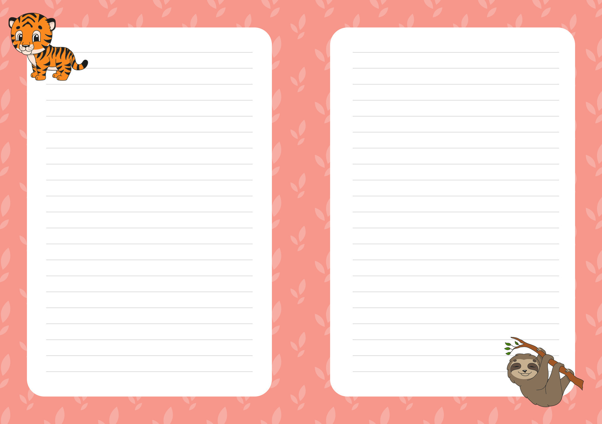 Colored sheet template for notes 47489513 Vector Art at Vecteezy