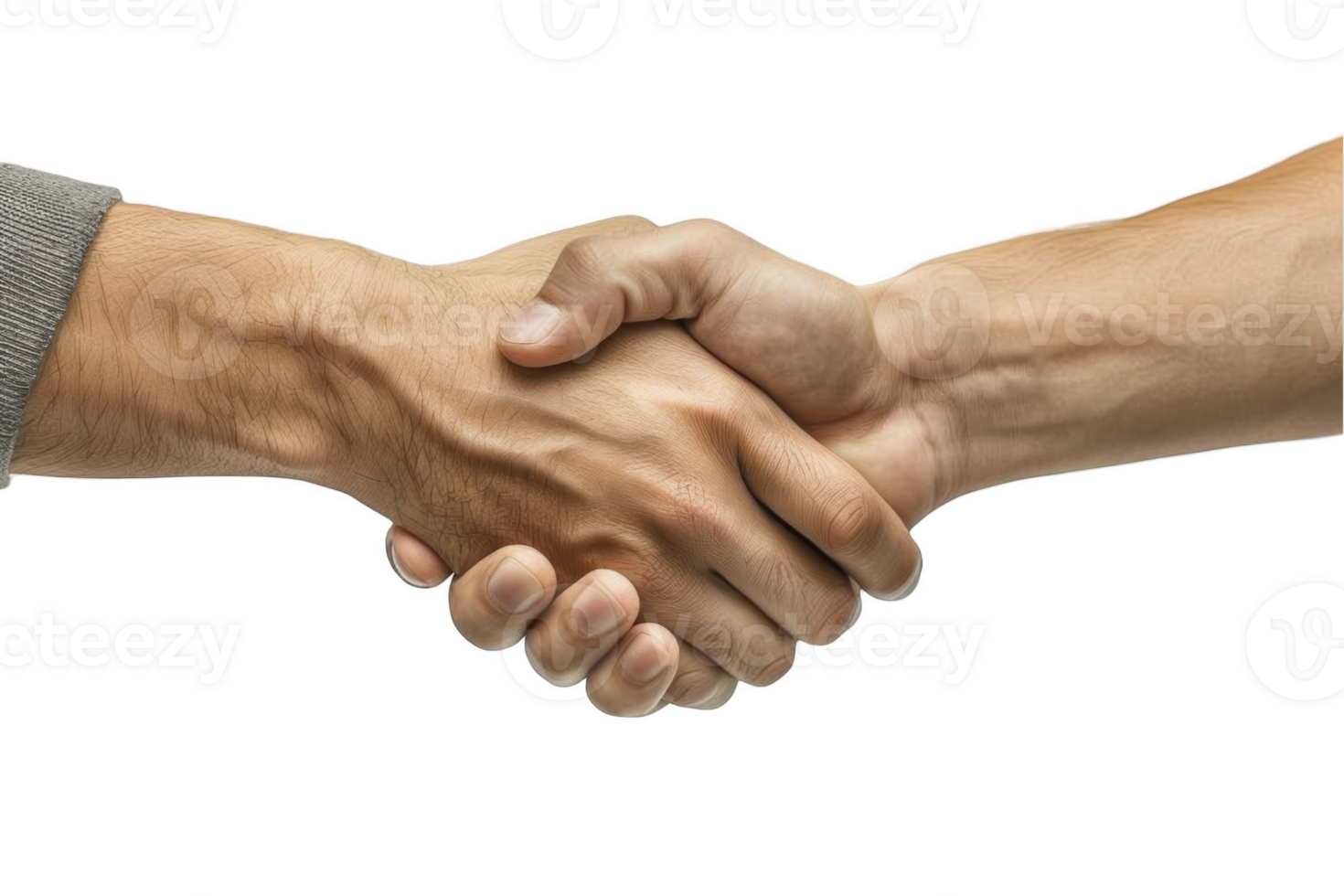 Mannen handdruk geïsoleerd Aan transparant achtergrond png
