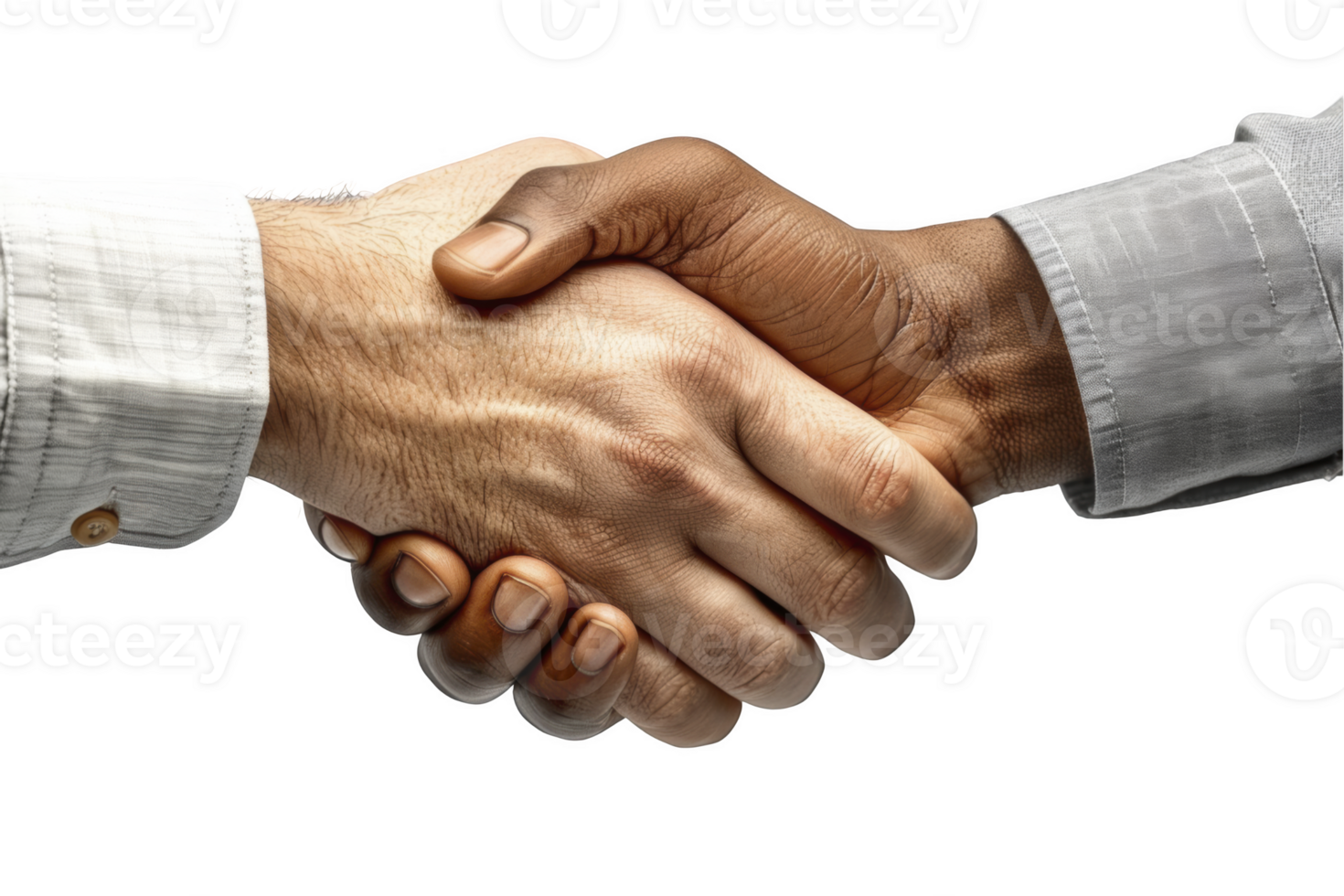 men's handshake isolated on transparent background png