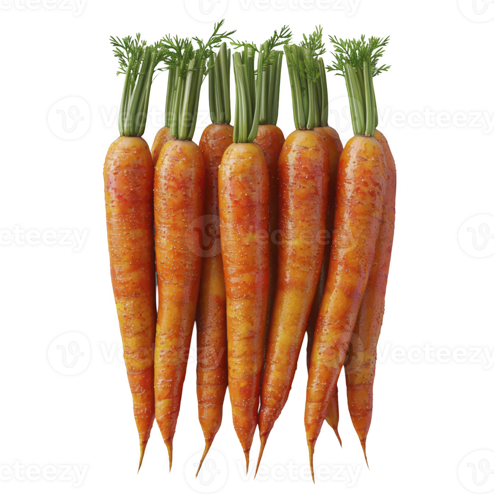 Carrot isolated on transparent background png
