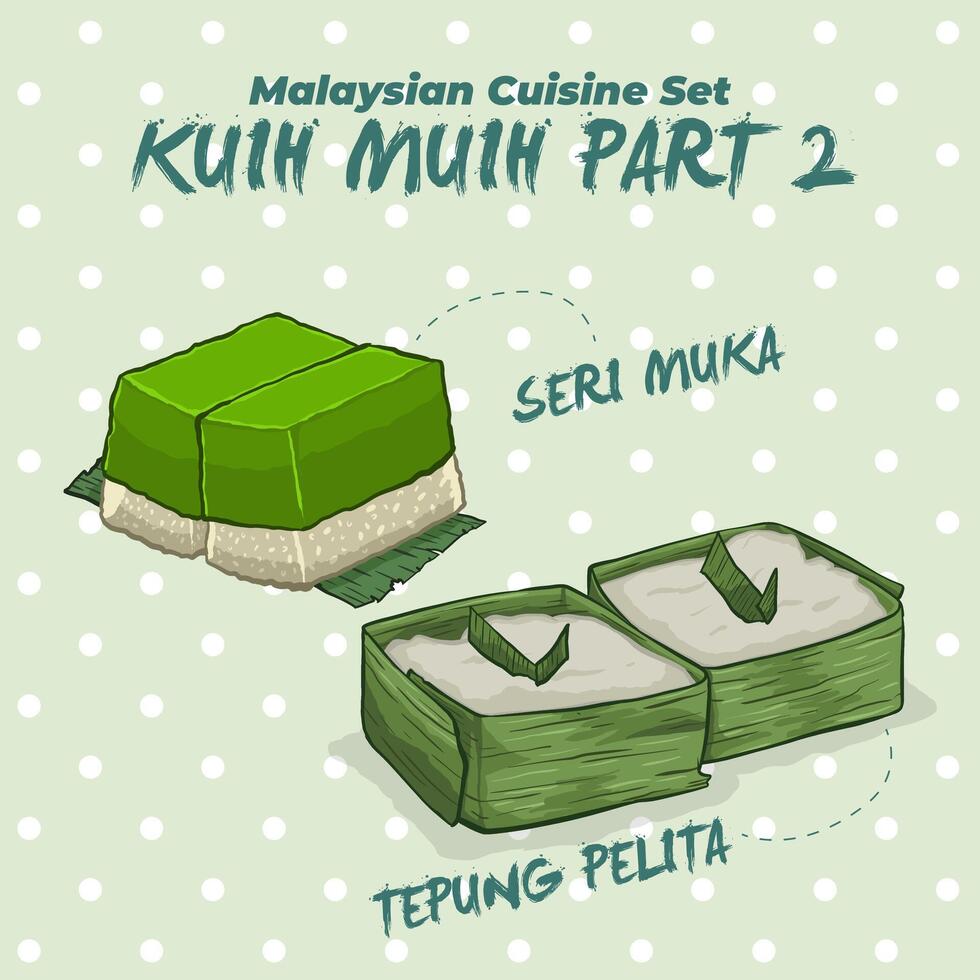 Malaysian Cuisine 4 vector