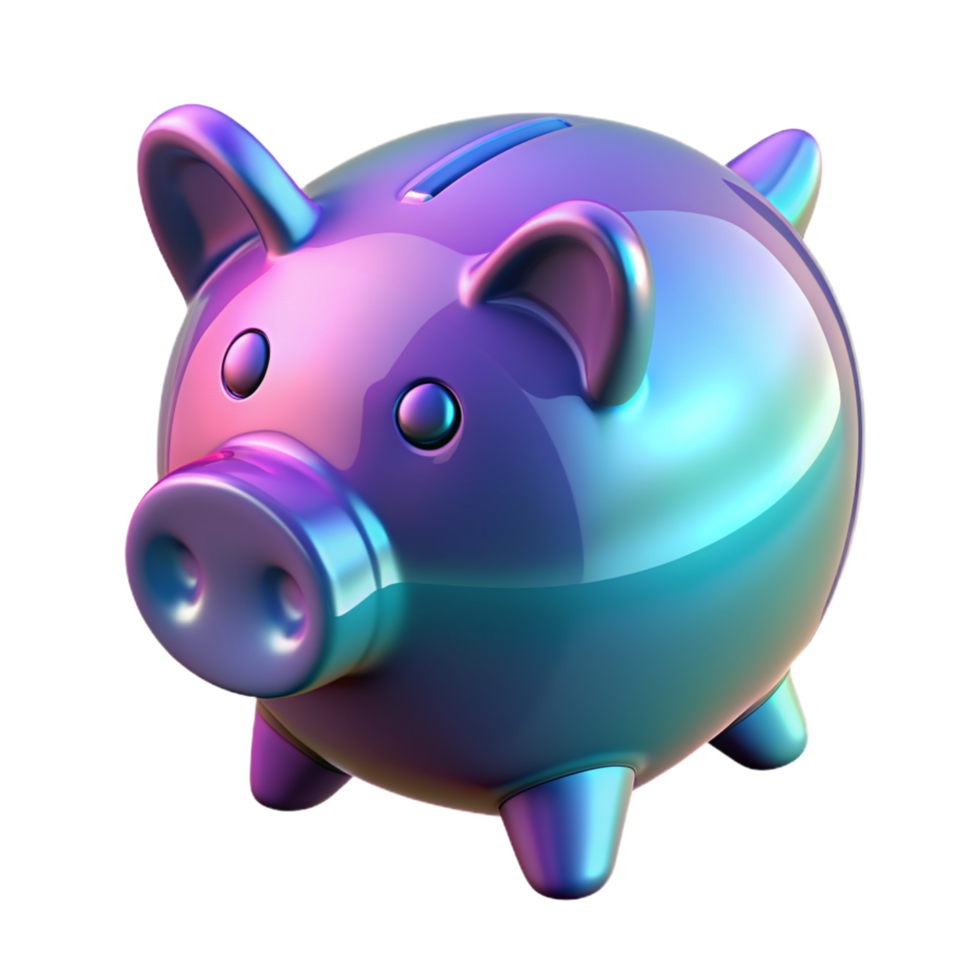 Piggy bank 3D Piggy bank icon Piggy bank symbol png
