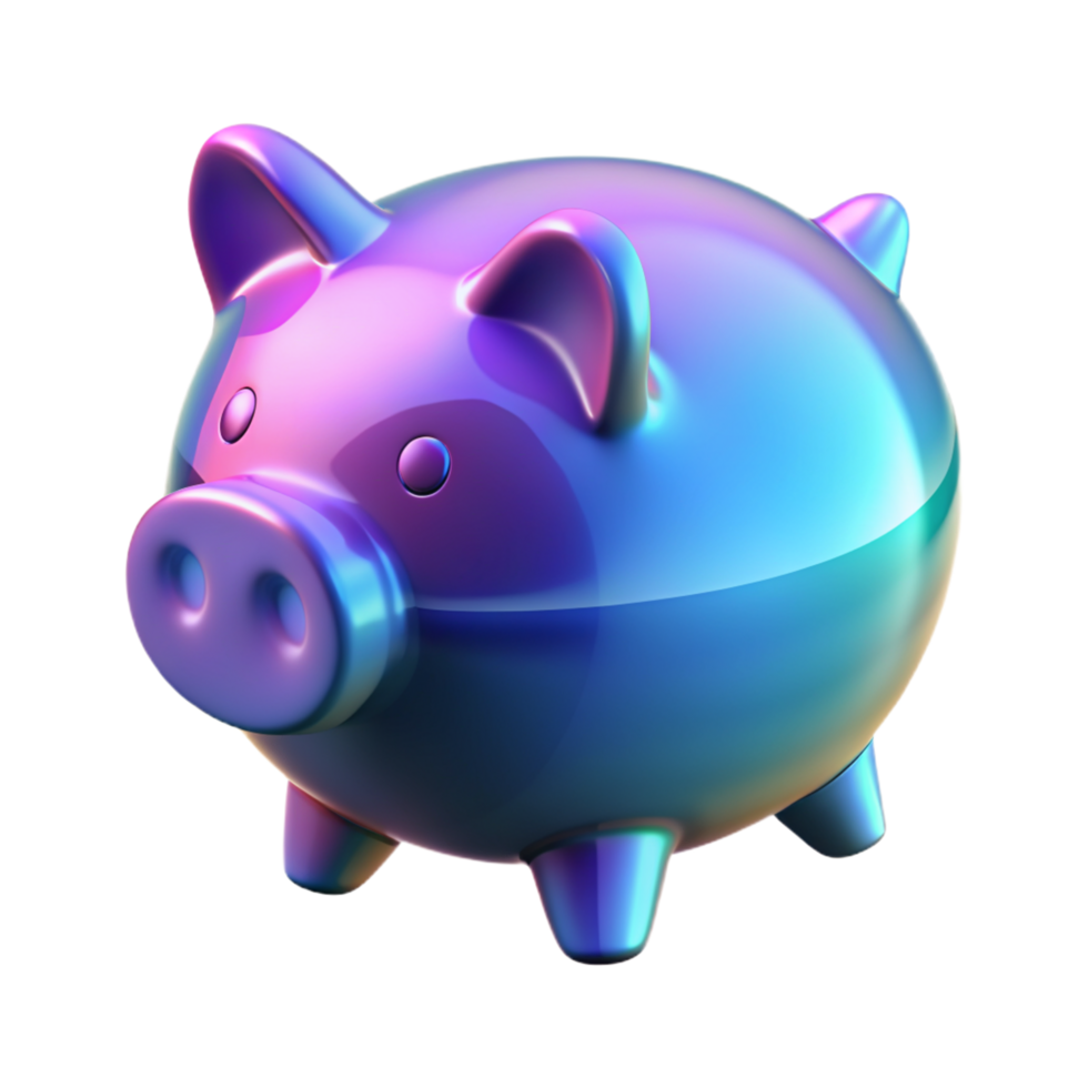 Piggy bank 3D Piggy bank icon Piggy bank symbol png