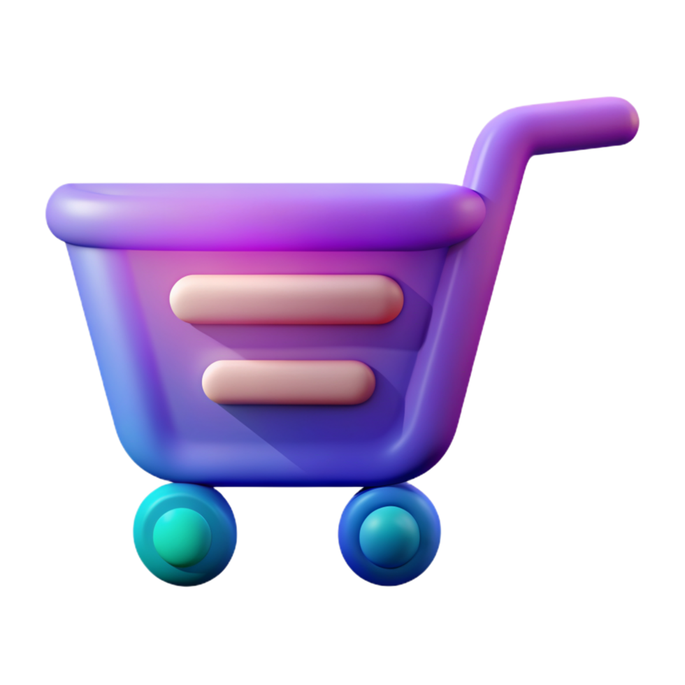 Shopping Cart 3D Shopping Cart icon 3D Shopping Cart symbol png