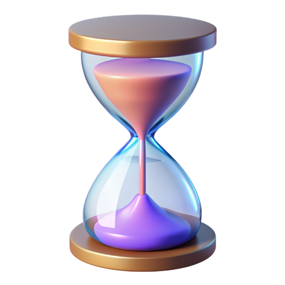 Hourglass 3D Hourglass icon 3D Hourglass design 3D Hourglass symbol png