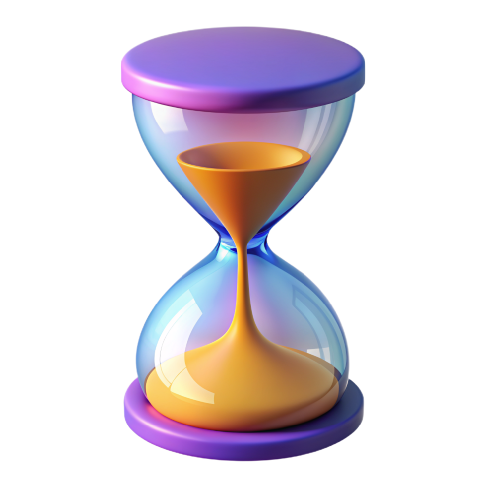 Hourglass 3D Hourglass icon 3D Hourglass design 3D Hourglass symbol png