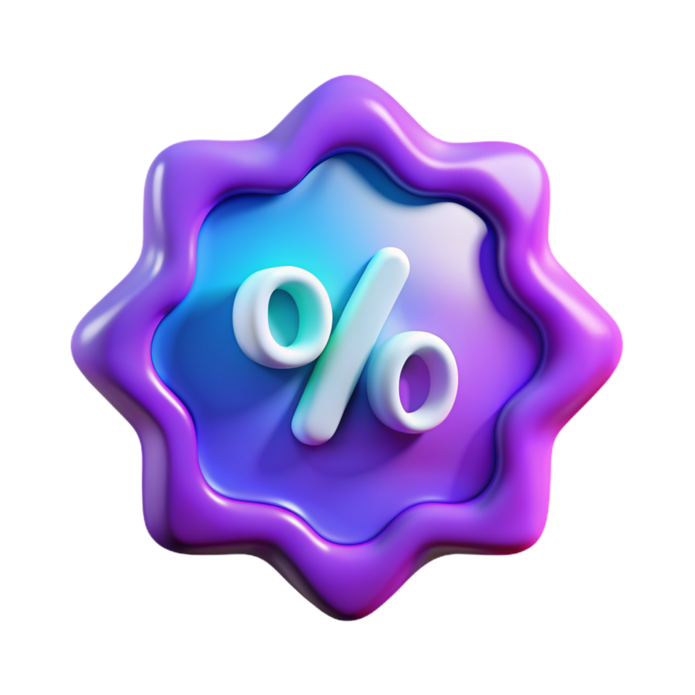 Discount 3D discount icon Discount 3D percentage icon Discount 3D discount symbol png