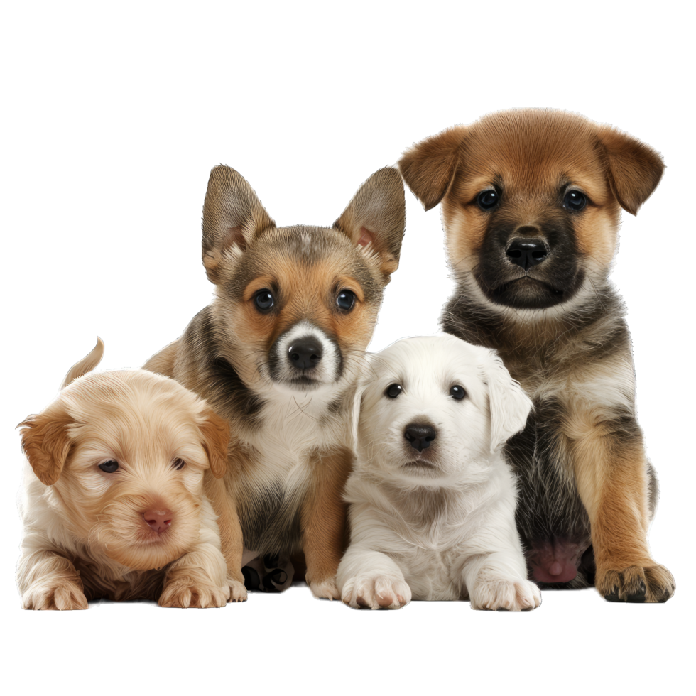 a collection of different animals png