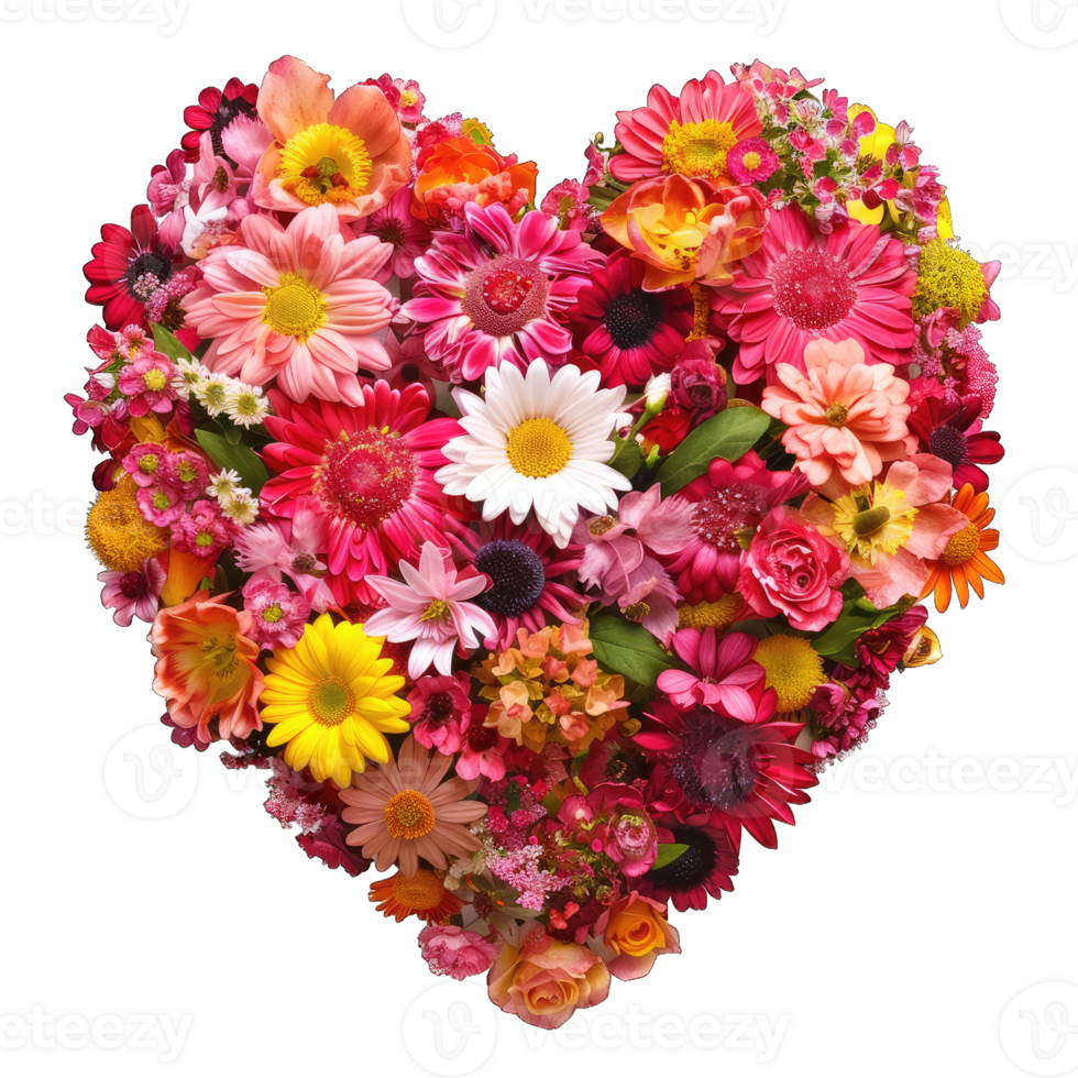 Leaves in shape of heart png
