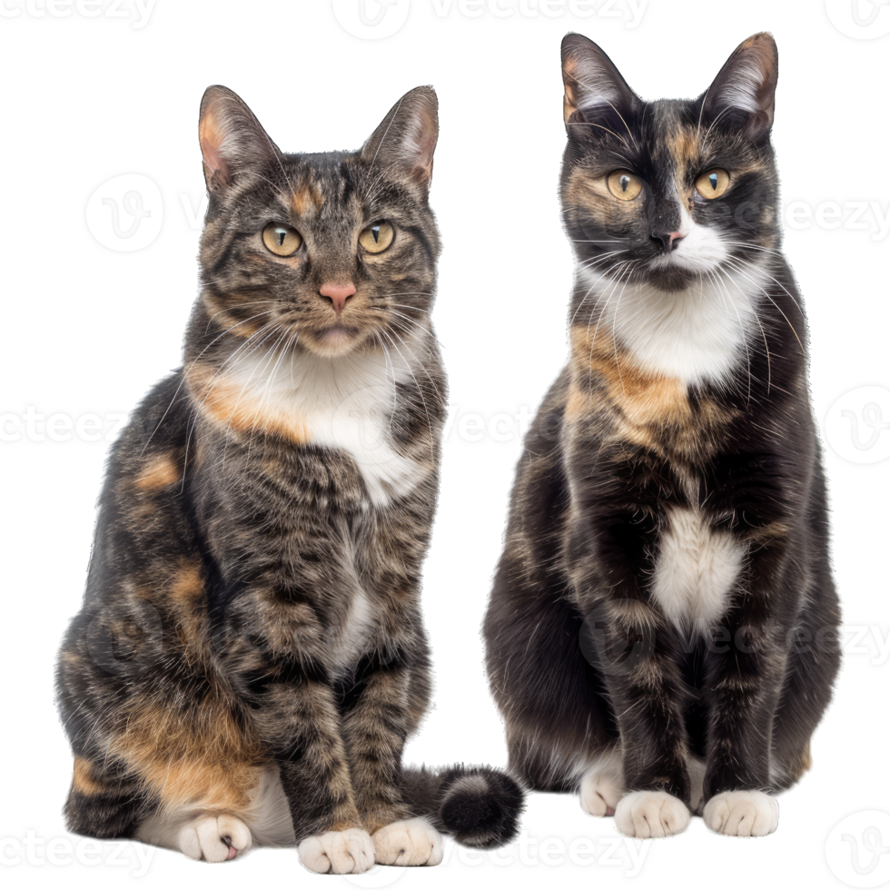 Cute fluffy cat playing png