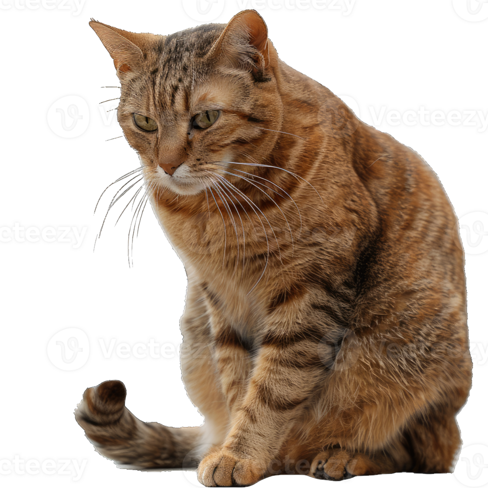 Hairy Fluffy Cat Playing png