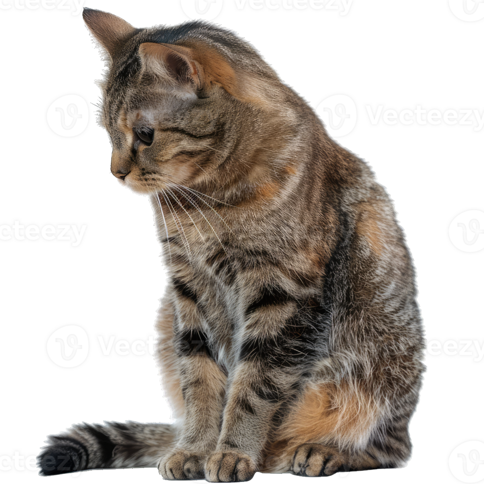 Hairy Fluffy Cat Playing png