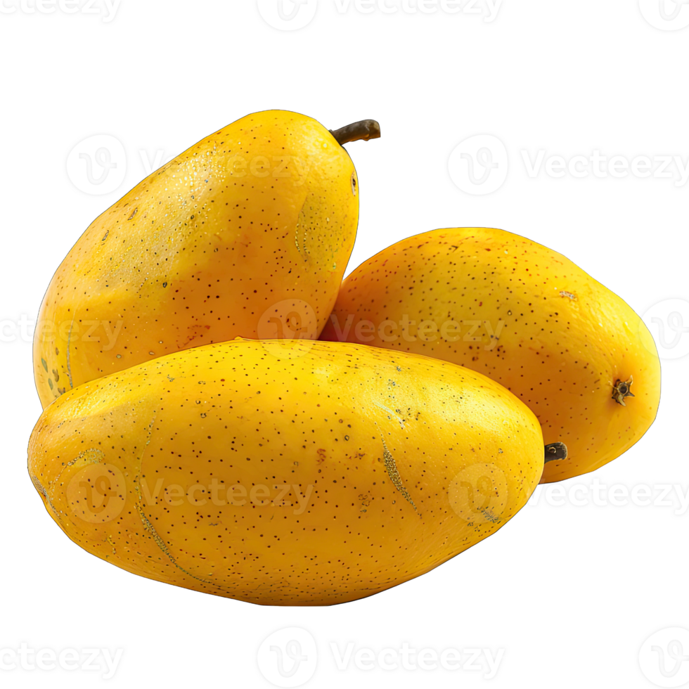 Yellow ripe Mango fruit png