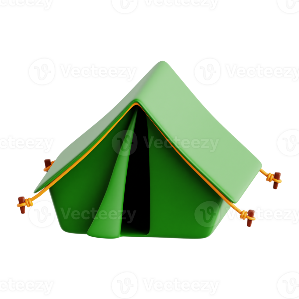 Camping and Outdoor 3D Icon png