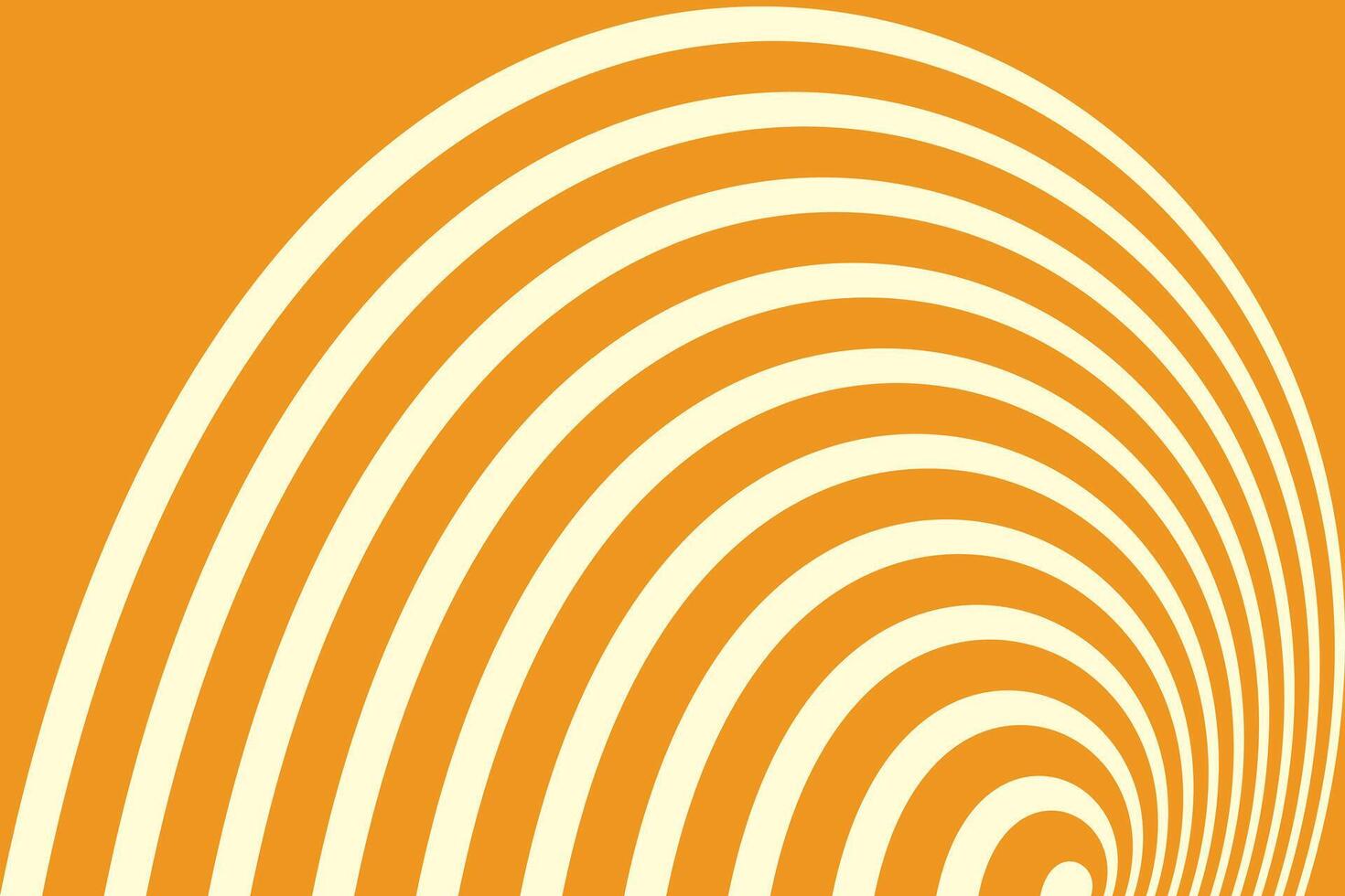 simple abstract lemonade color geometric round line pattern on orange color background a yellow background with a white and orange pattern vector