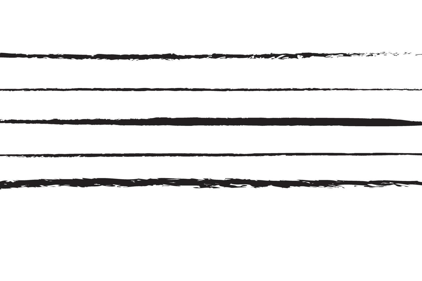 simple line underlines vector