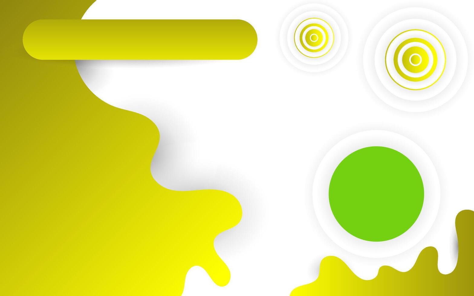 Green natural Abstract template vector