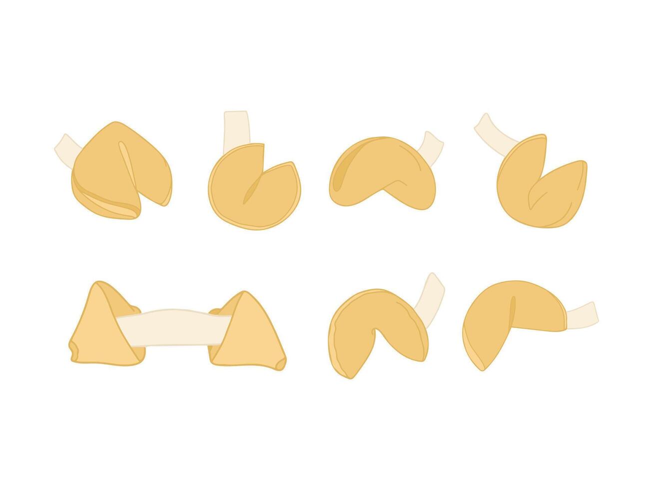 Chinese Food Illustration with Cartoon Style vector