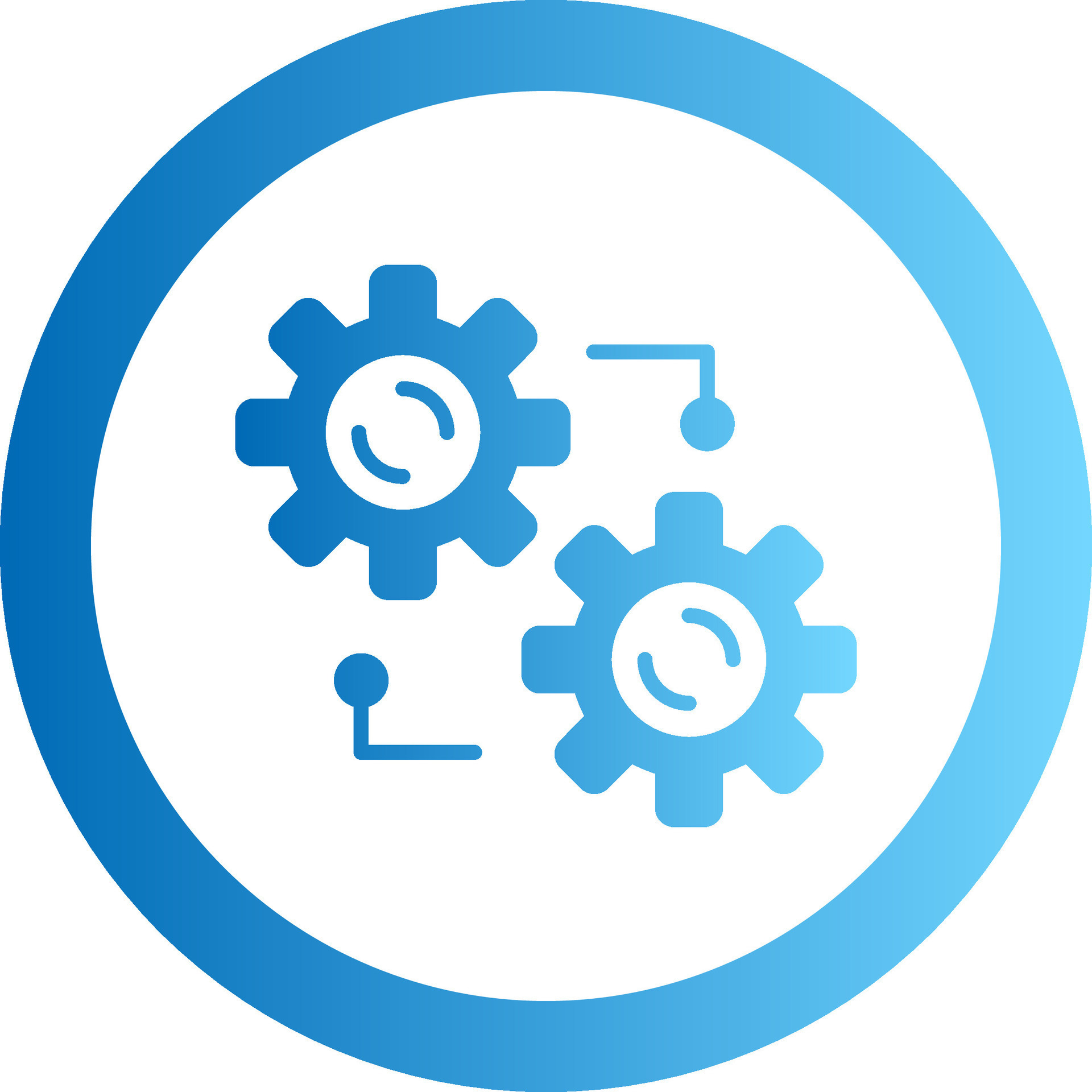 Integration Gradient Circle Icon 47498705 Vector Art at Vecteezy