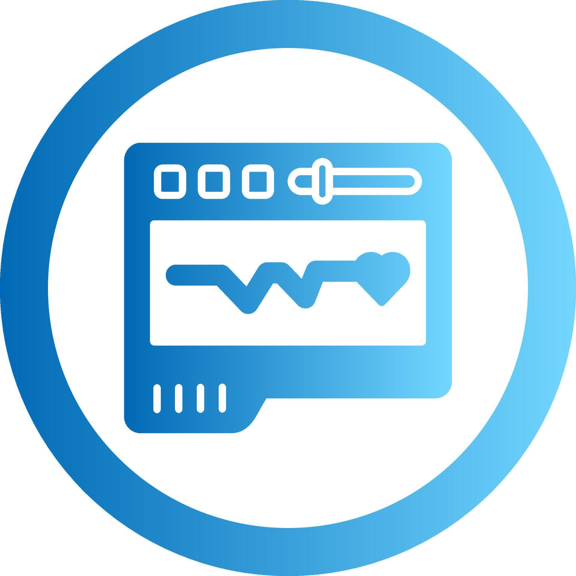 Pacemaker Gradient Circle Icon 47498838 Vector Art at Vecteezy