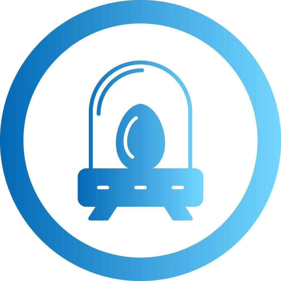 Incubation Gradient Circle Icon vector