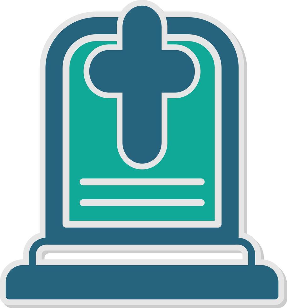 Christianity Sticker Icon vector