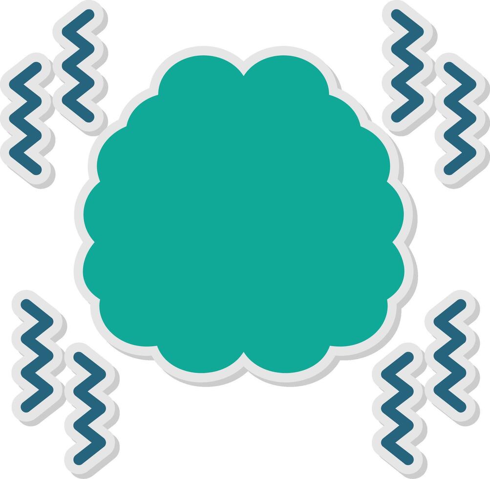 Parkinson Sticker Icon vector