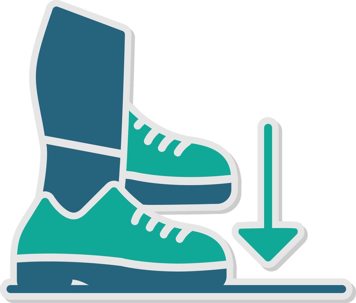 Stamp Sticker Icon vector