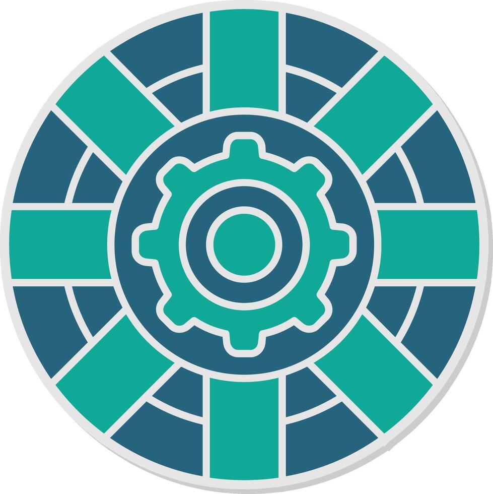 Support Sticker Icon vector