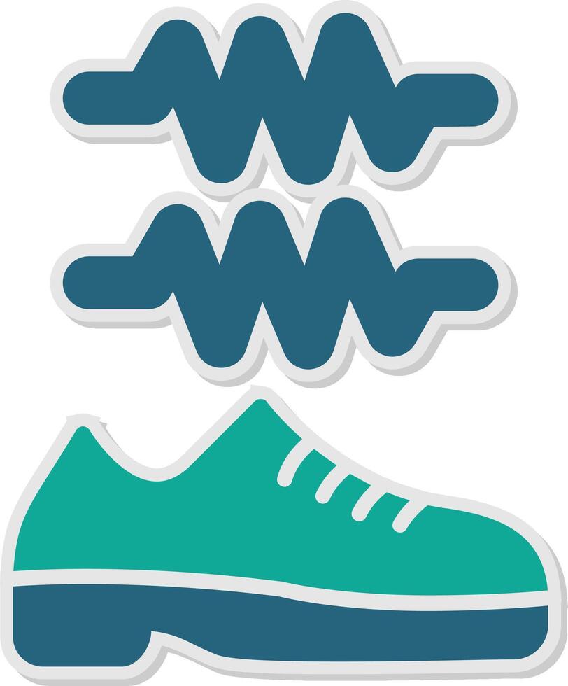 Rhythm Sticker Icon vector
