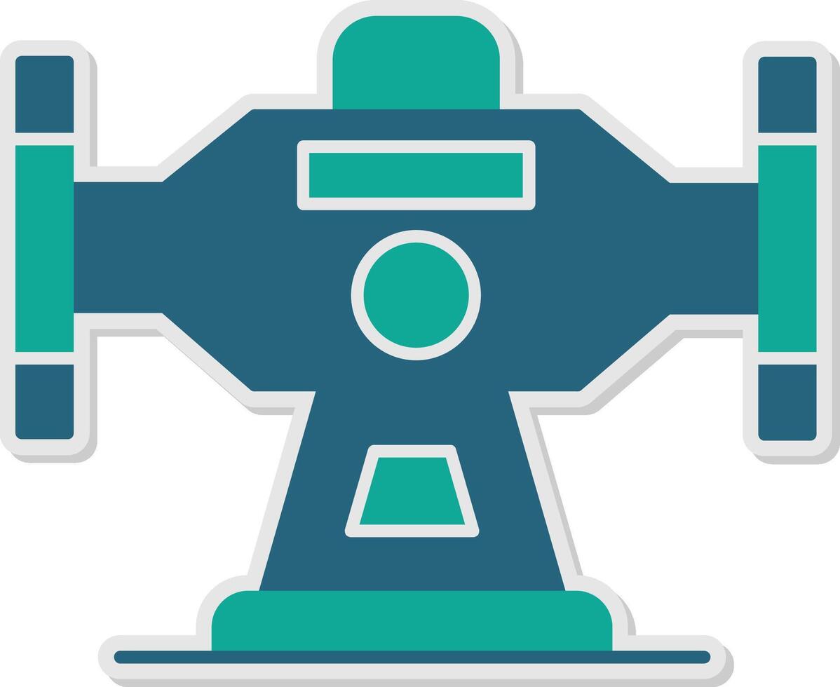 Bench Grinder Sticker Icon vector