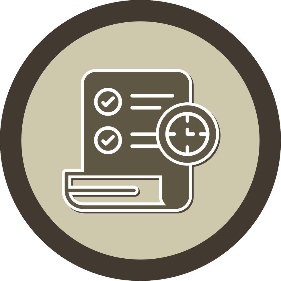 Term Sticker Circle Icon vector