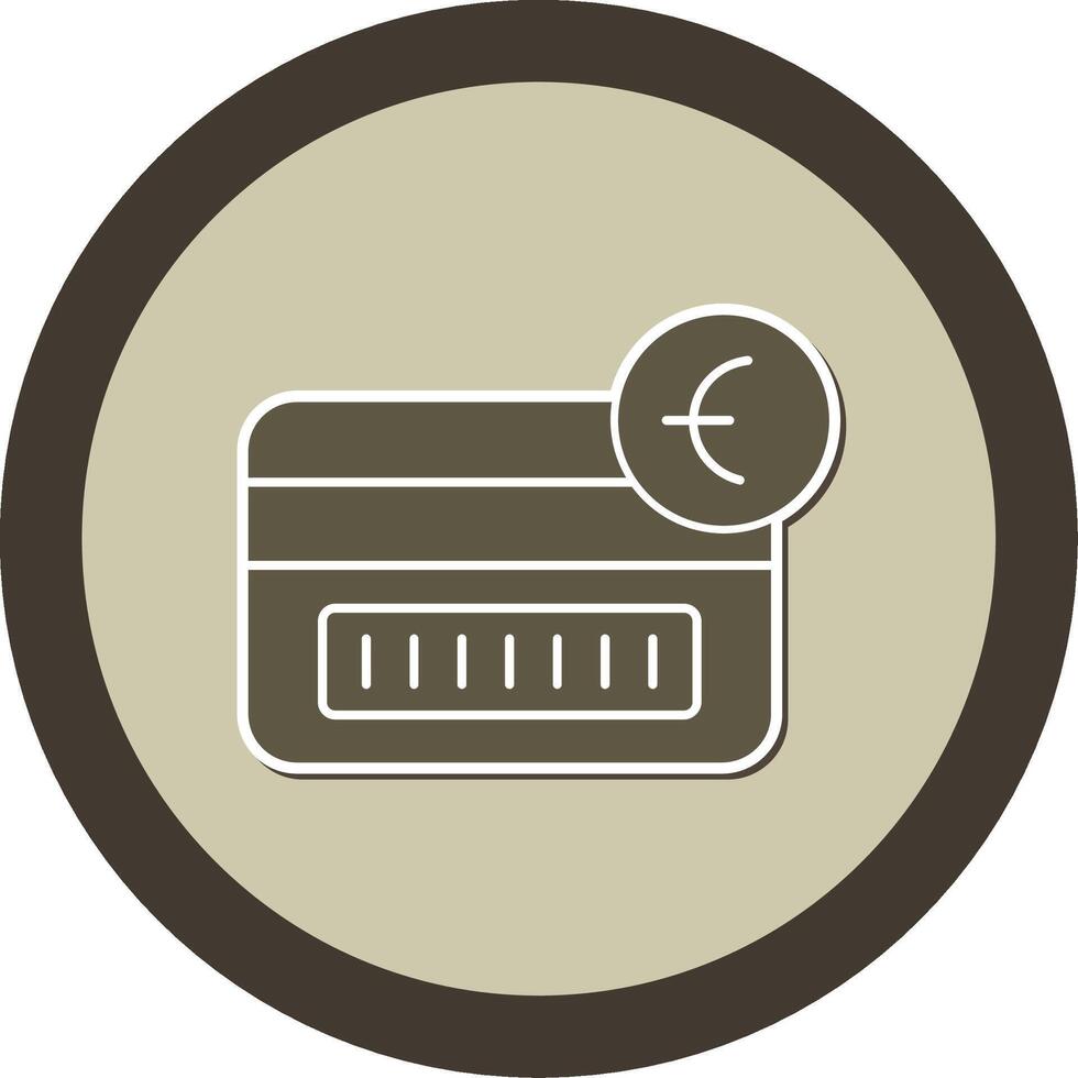 Tap To Pay Sticker Circle Icon vector