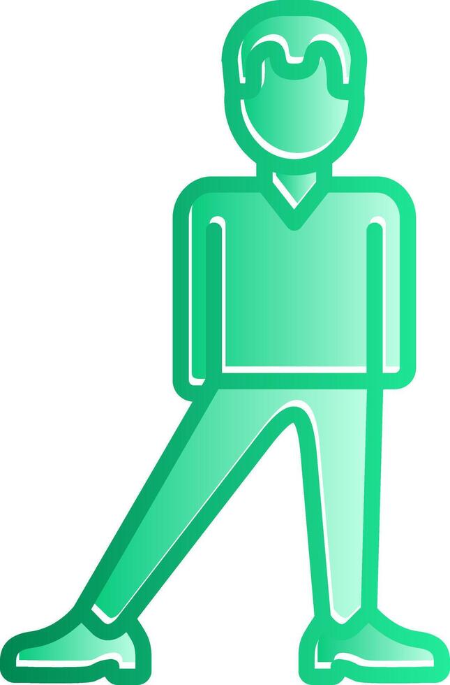 Balanced Gradient Slip Icon vector